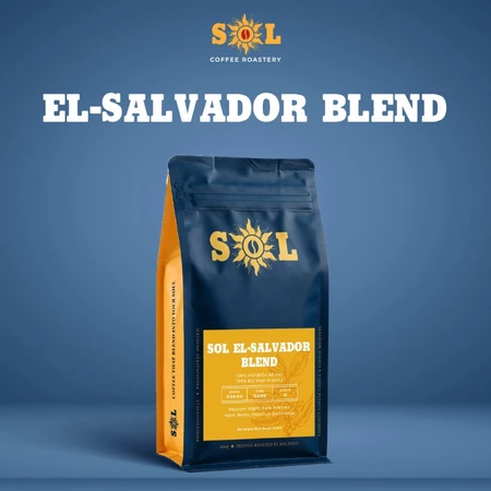 💯% Arabica Coffee Bean (El Salvador Blend) - 250g