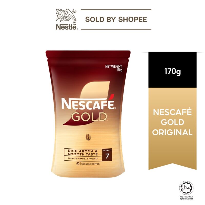NESCAFE Gold Instant Coffee Powder Refill Pack 170g